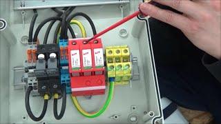 #5 - PV Anlage - Generatoranschlusskasten GAK-light - Überspannungsschutz - Absicherung DC-UV