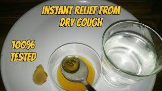 Dry cough  Sore throat  Instant relief home remedies - Cold and cough - Cookingmypassion