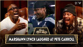 Marshawn Lynch Laughed In Pete Carroll’s Face When Russell Wilson Threw Super Bowl 49 Interception