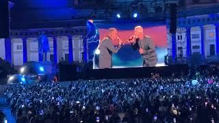 Gigi D’alessio & Eros Ramazzotti piazza del plebiscito Un emozione x sempre.