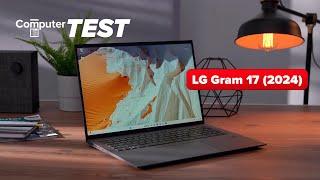 LG Gram 17 2024 im Test Federleichtes Office-Notebook mit Thunderbolt 4