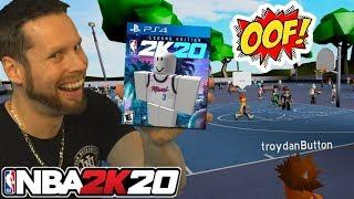 Playing Roblox NBA 2K20 They got NEW PARKS?