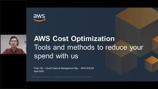 AWS Cost Optimization Tools and Methods to  Reduce Your Spend With Us