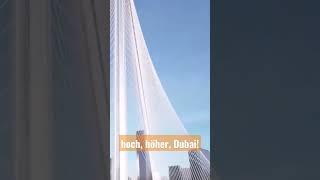 1.3km Weltrekord Dubai Creek Tower #shorts