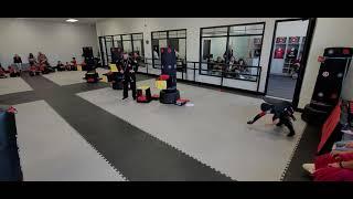 Taekwondo agility combine 9-18-21 #tigerrock #taekwondo