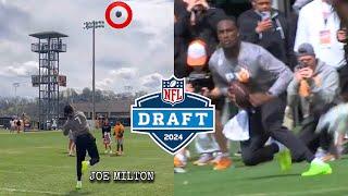 EVERY THROW Joe Milton FULL NFL Pro Day “STRONGEST ARM IN 2024 NFL Draft” ROCKET LAUNCHES