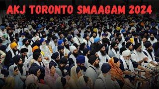 Akhand Keertan Toronto Smaagam 2024 - Awesome Moments {MUST WATCH}