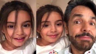 La hija de Eugenio Derbez Aitana canta en español con su papá