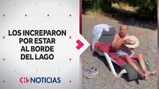 Denuncian que adulto mayor QUISO ECHAR A TURISTAS de playa en Panguipulli - CHV Noticias