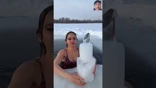 #ice #mermaid #snow #cold #swimming #icequeen #winter #alienbike #cat #comedyfilms