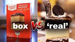 Boxed cake vs scratch cake — Why bakers cant beat SCIENCE