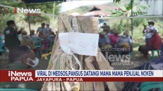 I NEWS PAPUA - VIRAL DI MEDSOS PANSUS DATANGI MAMA   MAMA PENJUAL NOKEN