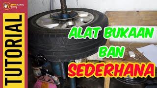 CARA MENGGUNAKAN ALAT PEMBUKA BAN MOBIL MANUAL - BAGI PEMULA