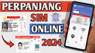 PERPANJANG SIM ONLINE TERBARU 2024  DIGITAL KORLANTAS