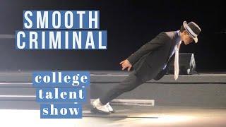 Smooth Criminal school talent show performance w lean by Jonny Cruz