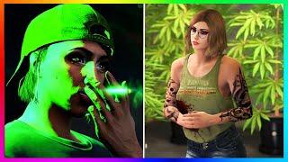 GTA 5 Online NEW 420 Update - WEED Outfits NEW Content CANNABIS Clothing LEAKED NewsGTA5 Update