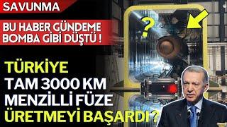 TÜRKİYE FÜZE SİSTEMLERİNDE YENİ BİR DÖNEME GİRİŞ YAPIYOR - SAVUNMA SANAYİ