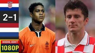 Croatia 2-1 Netherlands world cup 1998  Full highlight  1080p HD  Suker  Bergkamp  Boban