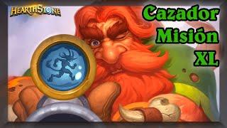 El 2º mejor mazo para subir a Leyenda Cazador Misión XL Hearthstone