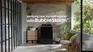 Top loading washer WA8800 BubbleStorm™ wash system  Samsung