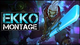 Ekko 2019 Montage - HighlightBest Ekko LOL S9 Plays  League Of Legends