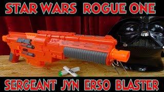 NERF STAR WARS ROGUE ONE SERGEANT JYN ERSO BLASTER .. mit Hansel -