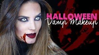 HALLOWEEN VAMP MAKEUP  GABY ESPINO TV