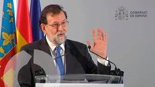 El lapsus de Mariano Rajoy durante la presentación del AVE Madrid-Castellón