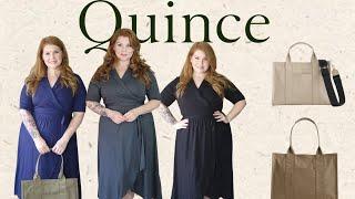 Quince Dress Haul  Canvas Totes  #quince