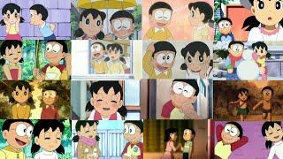Nobita Love Shizuka  Cute Scenes In One   AMV  Doraemon