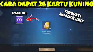 26 KARTU KUNING GRATIS BURUAN AMBIL  AUTO DAPET SKIN EPIC LIMITED DI EVENT SILVANA MOBILE LEGENDS