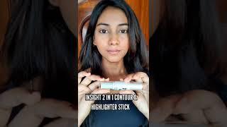 Best affordable contour stick for beginners  INSIGHT DUO 2 IN 1 CONTOUR  + HIGHLIGHTER STICK #demo