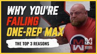 Why Youre FAILING On Your One-Rep Max And How You Can FIX IT