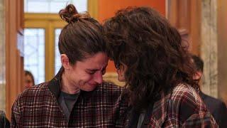 Love wins say Greek lesbian couple as they wed  REUTERS