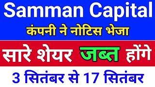 IBULPP शेयर जब्त होंगे◾samman capital share latest news indiabulls housing finance stock news today