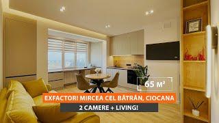 Apartament de vânzare 2 camere+living. ExFactor Ciocana bd. Mircea cel Bătrân  Acces Imobil