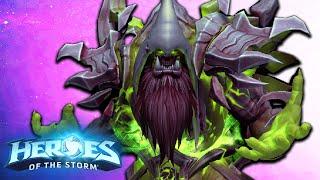 Guldan MAX DAMAGE Corruption Build is Unforgiving  Heroes of the Storm Hots Guldan Gameplay