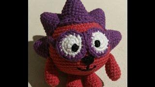 Смешарик Ежик Мастер класс .Часть 2я Вязание крючком .amigurumi crochet