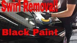 How to remove Swirls Light Scratches And Other Imperfections From Black Finishes ClearCoat