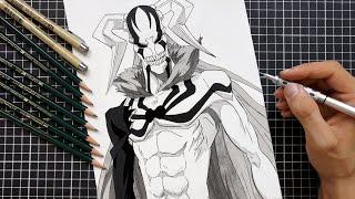 How to Draw Ichigo Vasto Lorde form  bleach  Easy Step by Step Drawing Tutorial