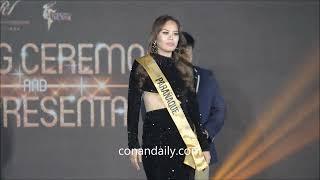 Parañaque Citys Leorenjen Gonzaga  Miss Grand Philippines 2023 sashing ceremony