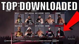 TOP DOWNLOADED WWE 2K18 Wrestlers PS4 Community Creations - Top Downloaded 2022