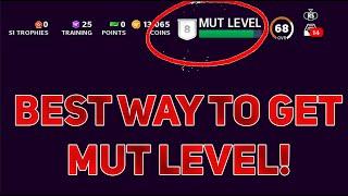 HOW TO REACH MUT LEVEL 50 IN 1 HOUR BEST SOLO CHALLENGE FOR XP