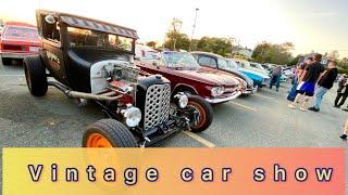 Vintage car show 