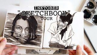 INKTOBER sketchbook Tour  NO VOICEOVER