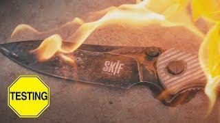 Краш-тест ножа SKIF Adventure 424F