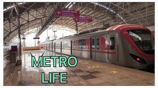 Navi Mumbai Metro ExperienceⓂ️ #metro #metrolive #metroexperience #sunday #trending #day #miles