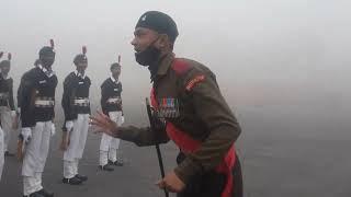 Excellent Drill Instructor  NCC Parade Practice at RDC 2023  Guard of Honour Cadets