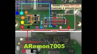 Huawei Y7 Prime TRT-L21A Charging & Speaker Ways