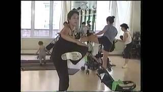 Strollercize® 1999 Indoor Class Part 1 at David barton Gym NYC